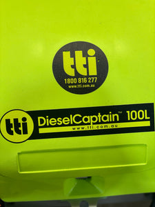 TTI Portable Diesel Tank 100L DIESEL CAPTAIN 45LPM